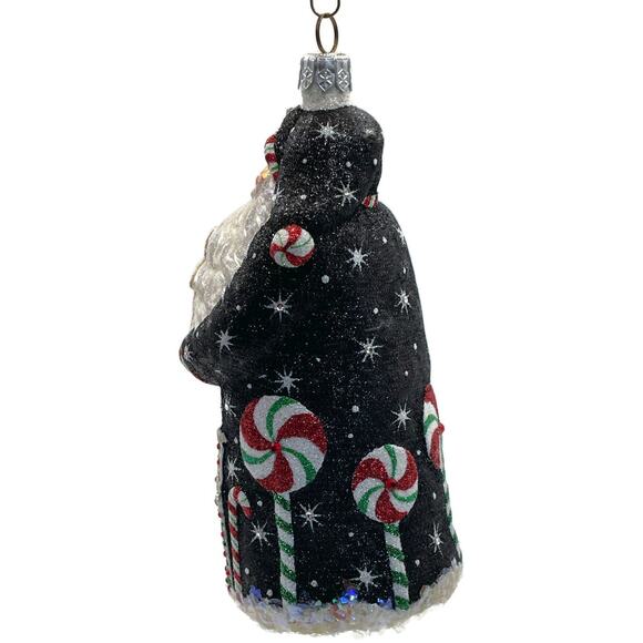 Patricia Breen Ornament Torun Santa Black Candy Canes Gingerbread Christmas Tree - Picture 6 of 12